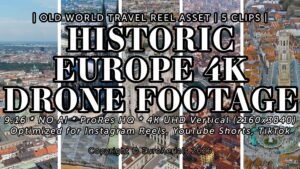 historic europe old world 4k drone footage munich cologne milan venice bruges
